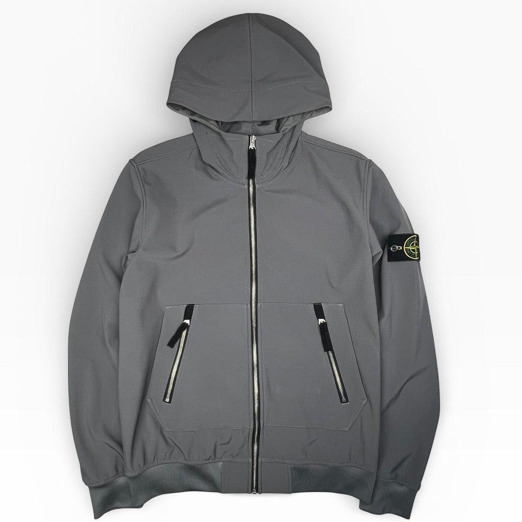 Stone Island Grey Shell Jacket.