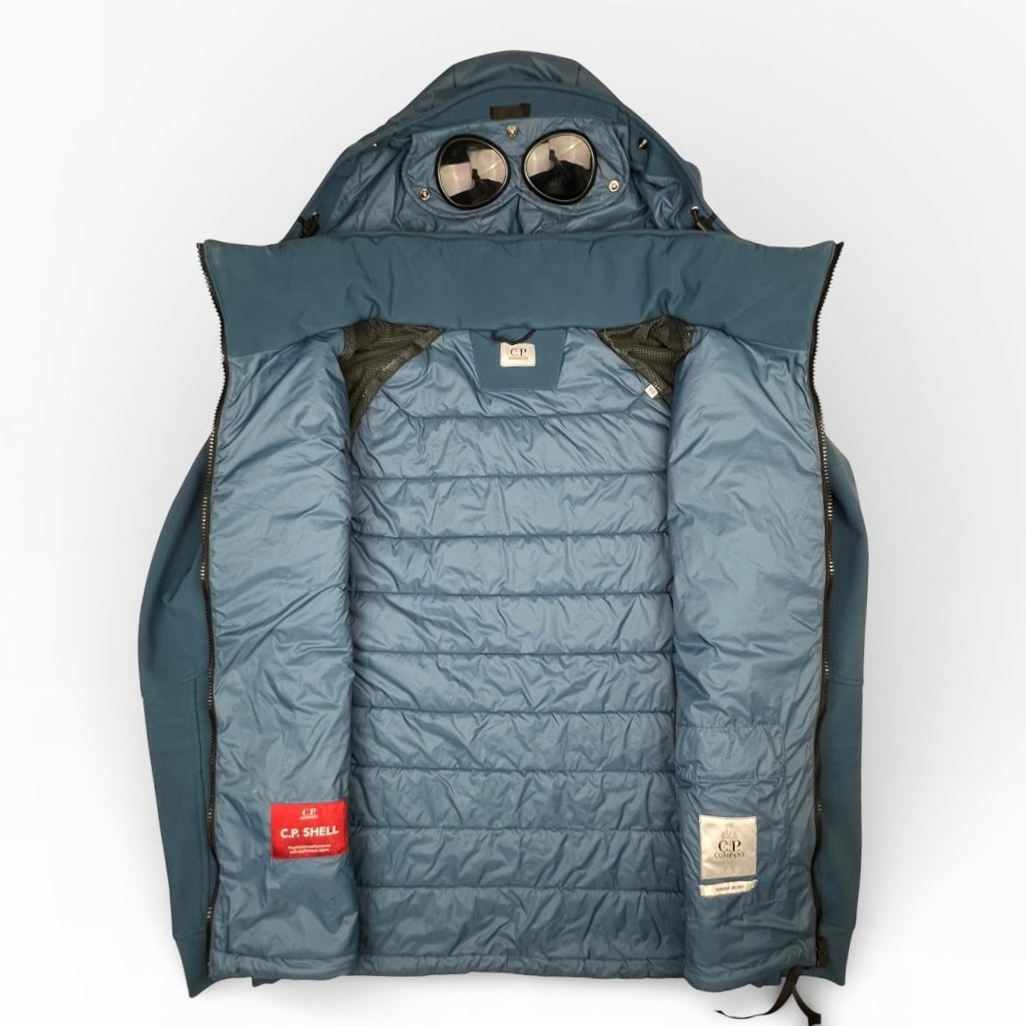 CP Company Soft Shell Puffer Jacket.