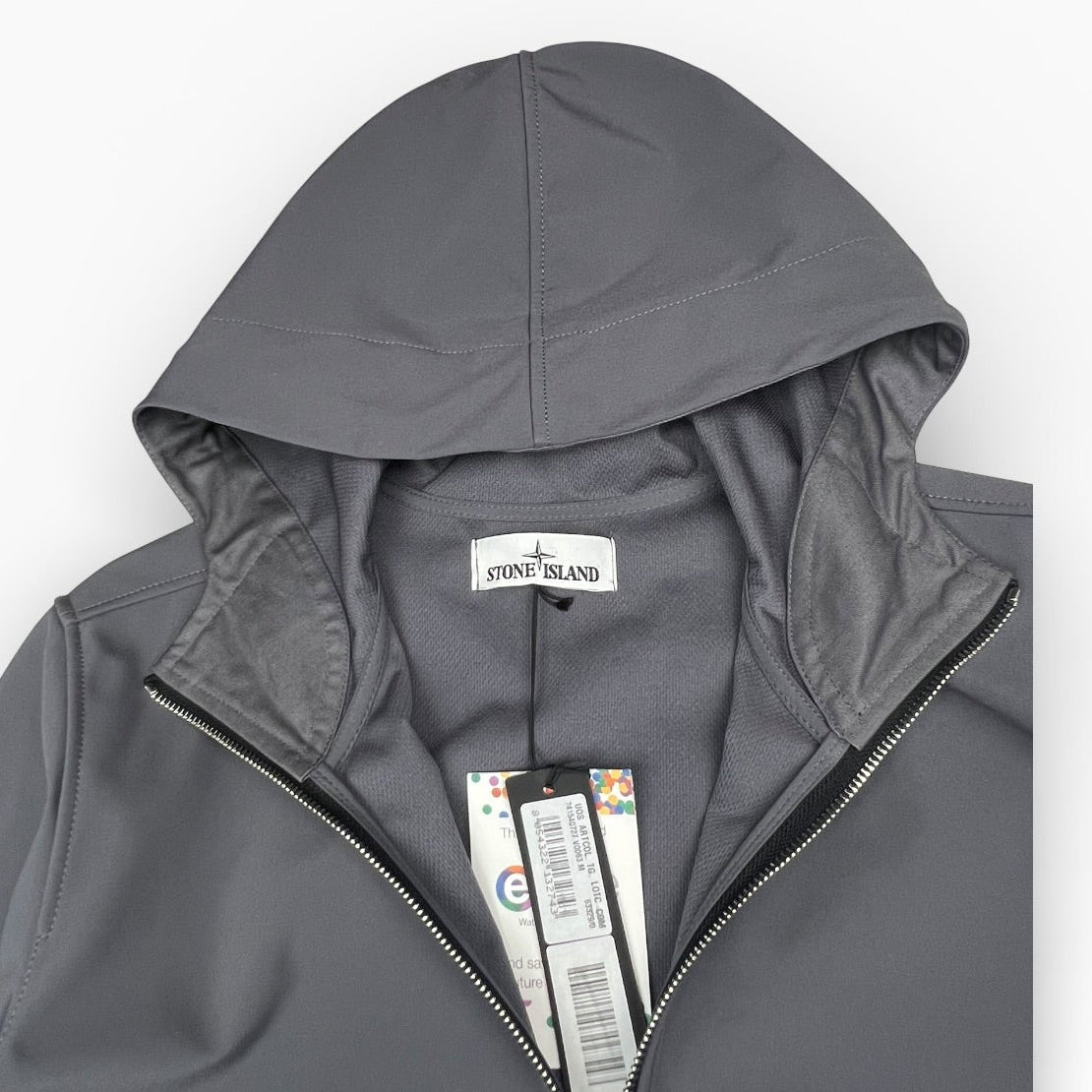 Stone Island Grey Shell Jacket.