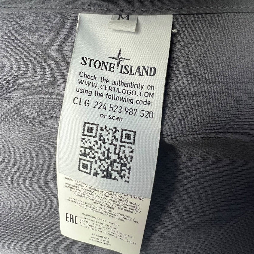 Stone Island Grey Shell Jacket.