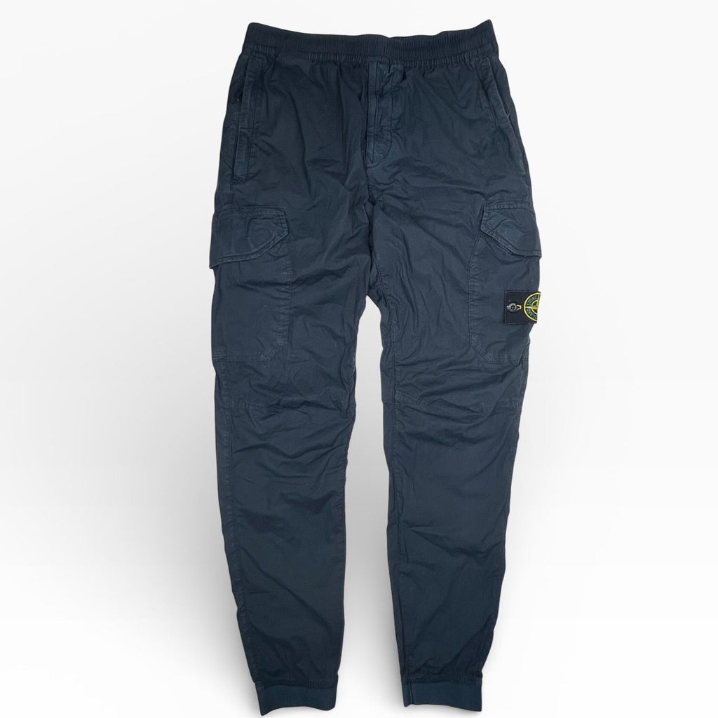 Stone Island Navy Cargo Trousers.
