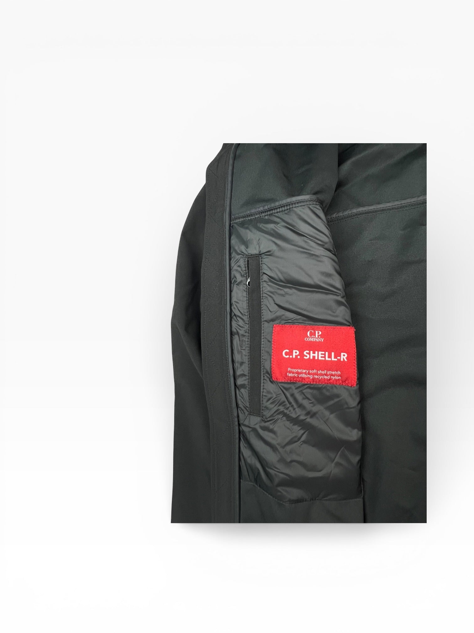 CP Company Black Shell Jacket.