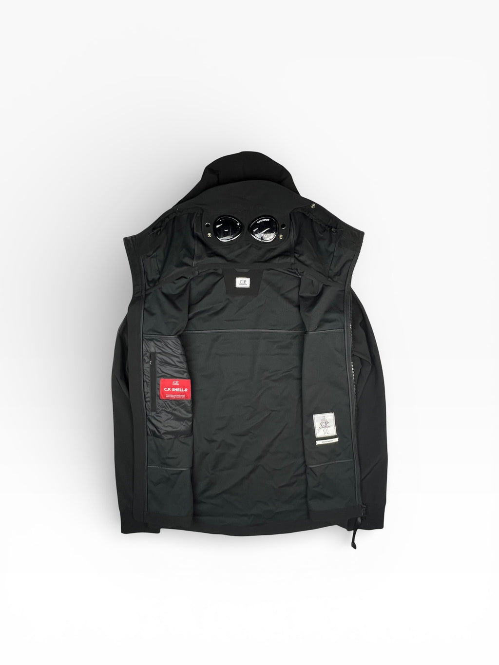 CP Company Black Shell Jacket.