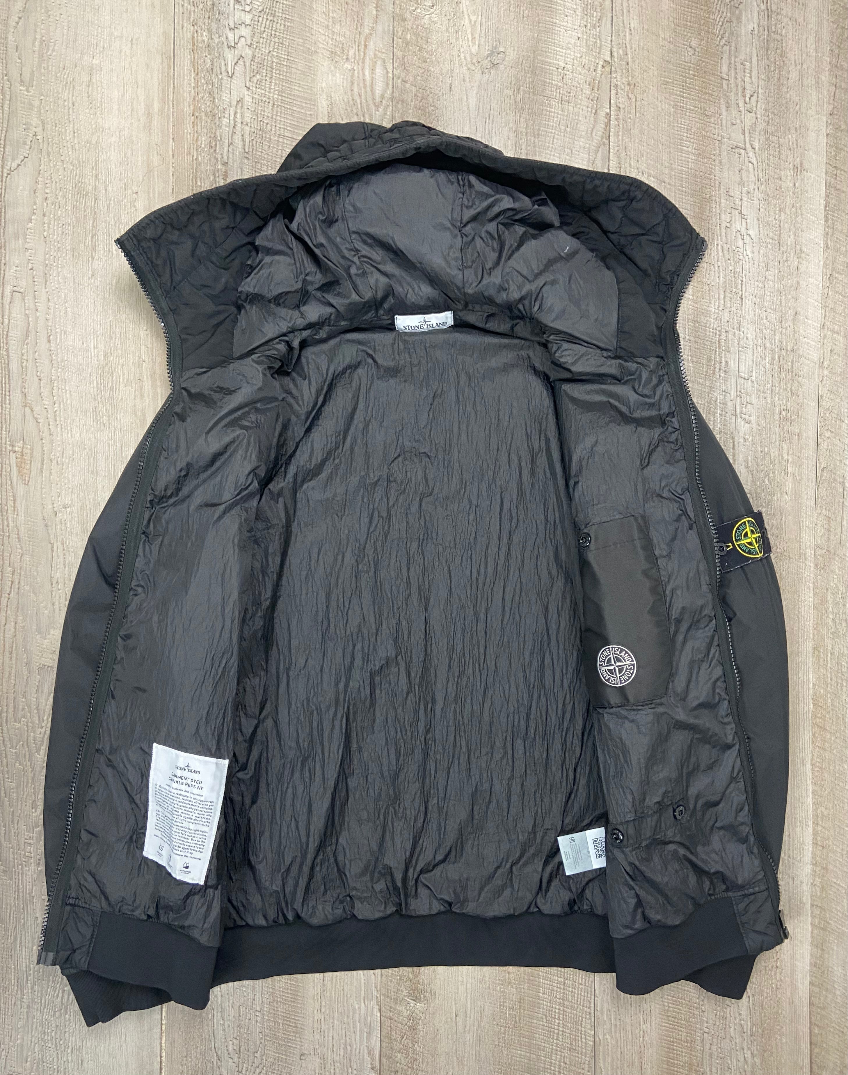 Stone Island Crinkle Reps NY Down Jacket - (XL)
