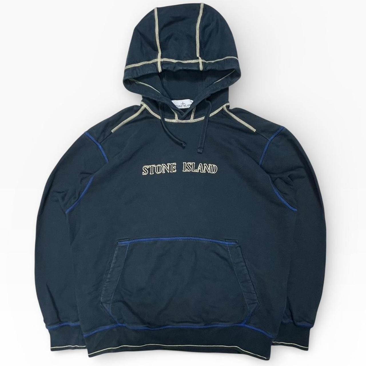 Stone Island 2023 Spellout Hoodie.