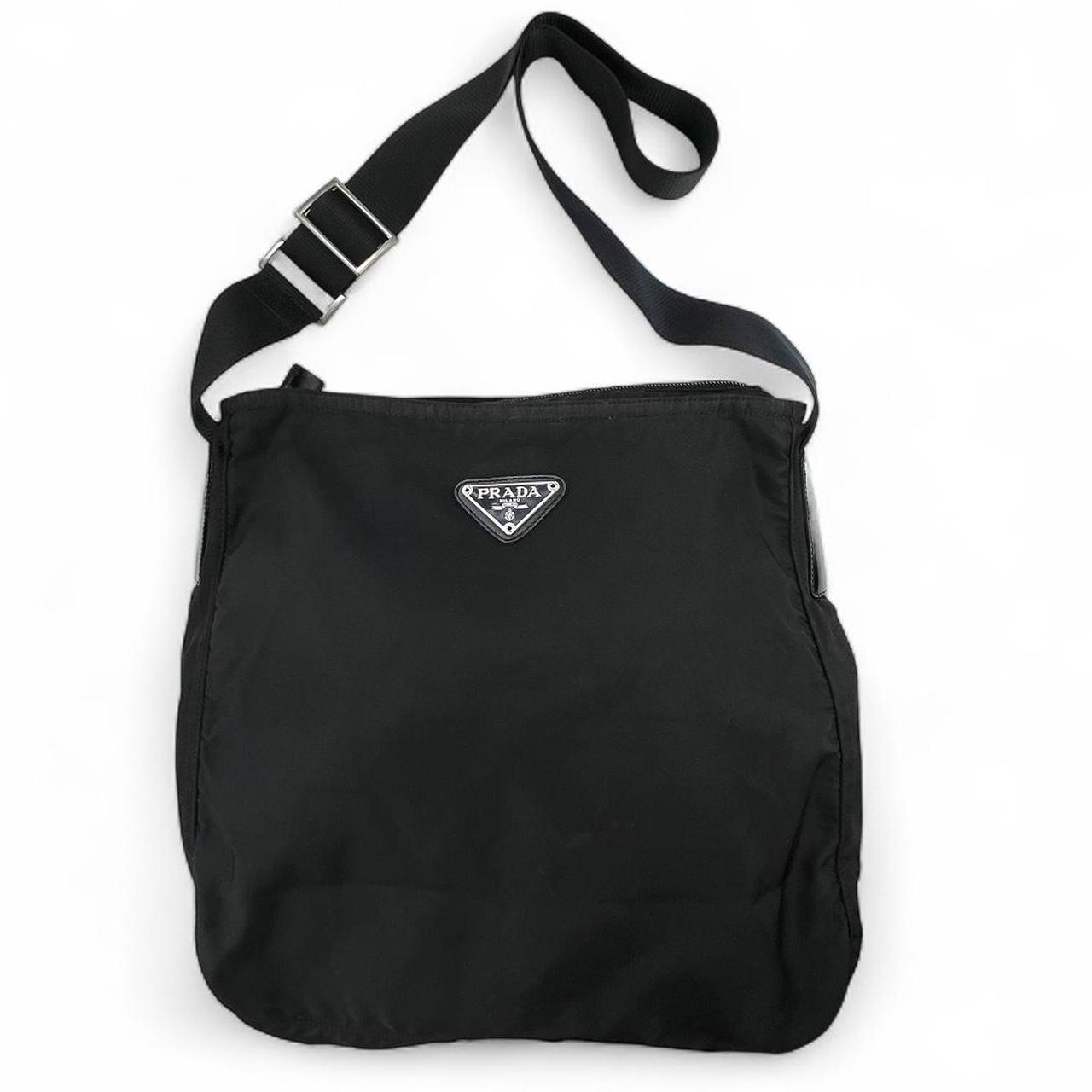 Prada Nylon Shoulder Bag.
