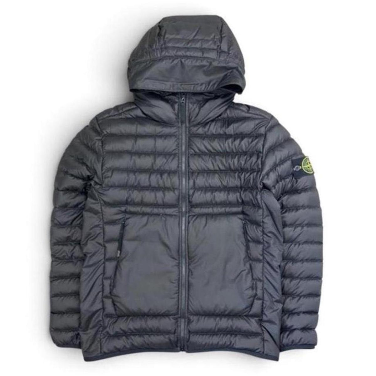 Stone Island Bio-Based Ripstop Nylon Down Puffer Jacket - Black (M)