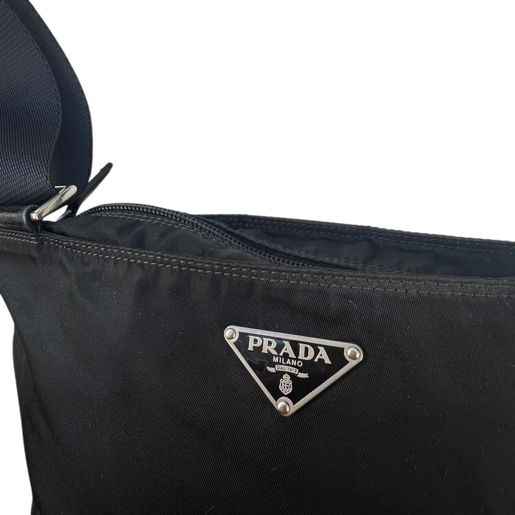 Prada Nylon Crossbody Bag.