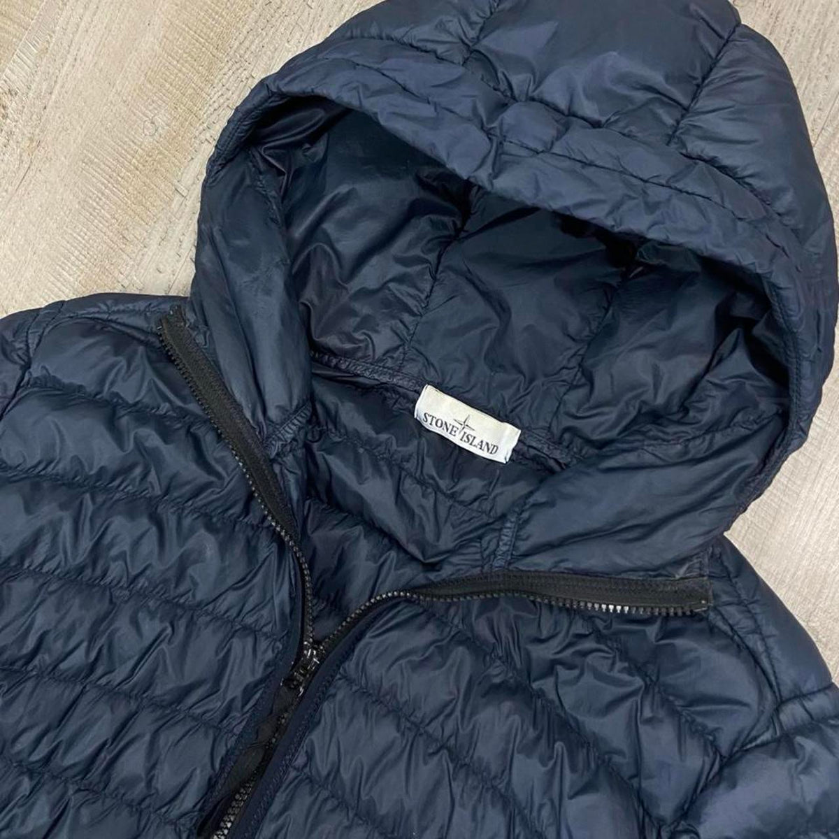 Stone Island Micro Yarn Down Jacket - (L)