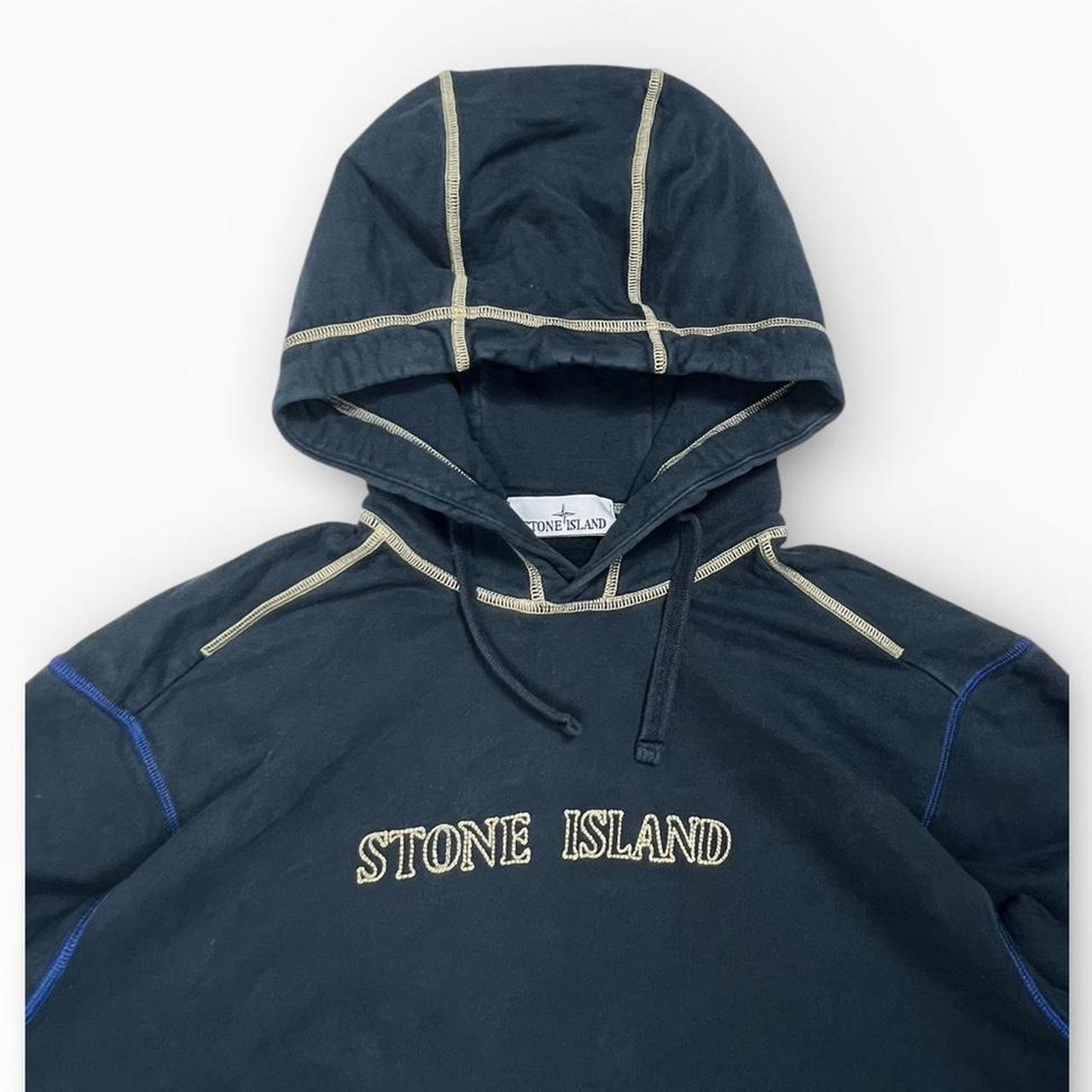 Stone Island 2023 Spellout Hoodie.
