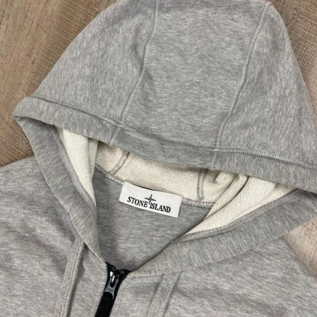 Stone Island Full Zip Hoodie. (S)