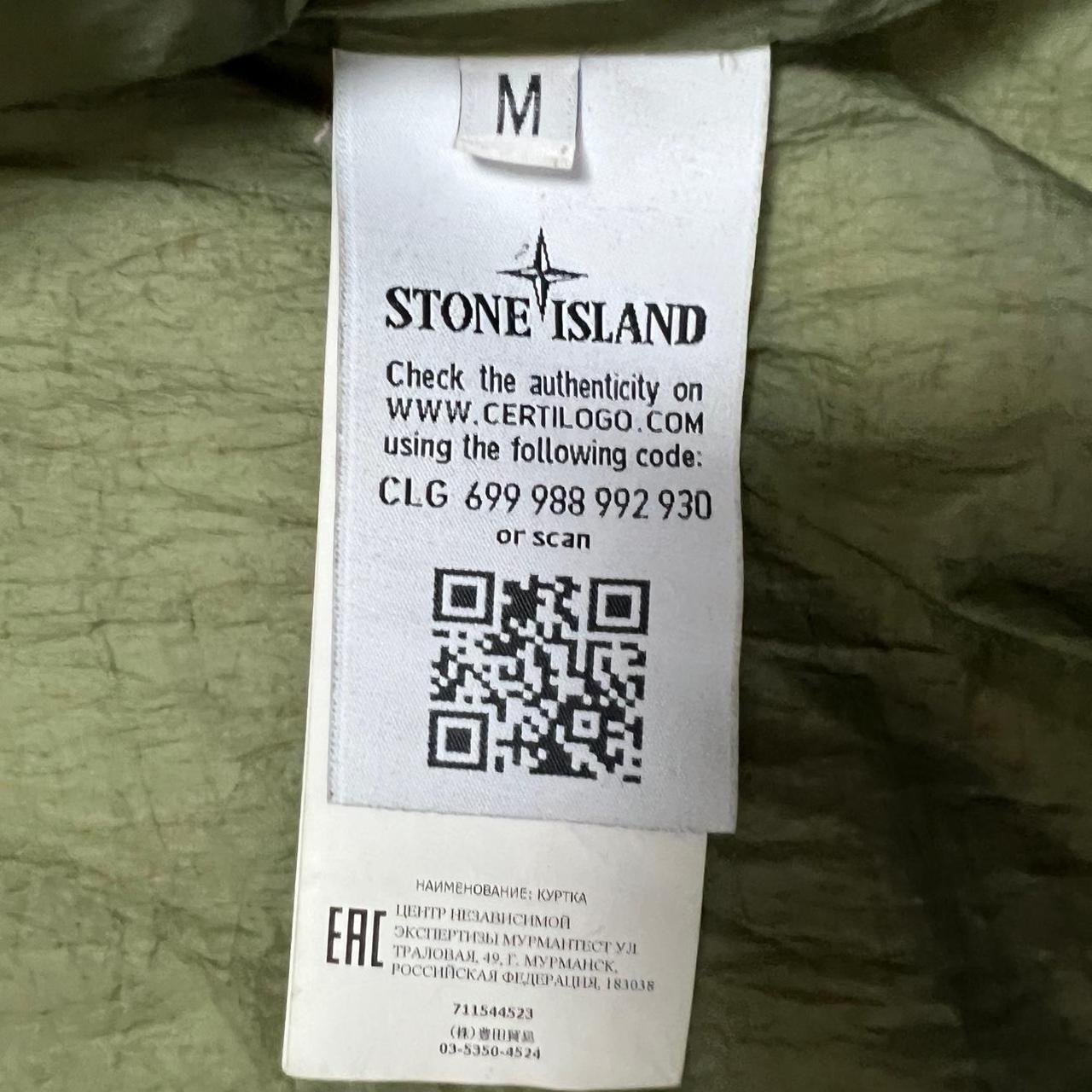 Stone Island Crinkle Reps NY Down Jacket.