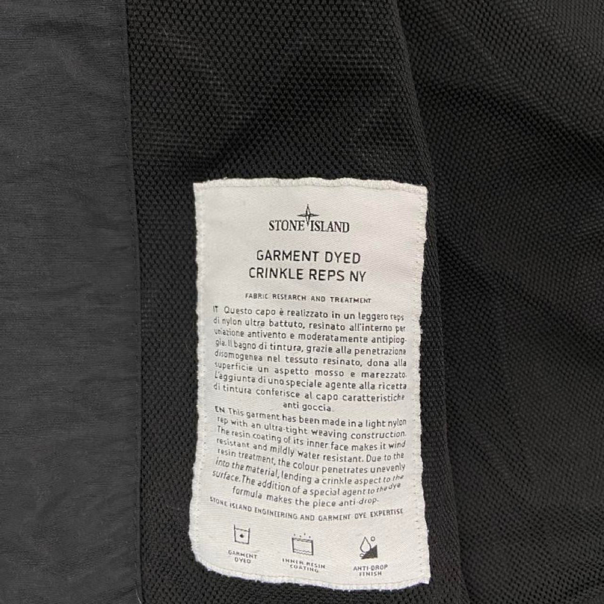 Stone Island Crinkle Reps Jacket - (M)