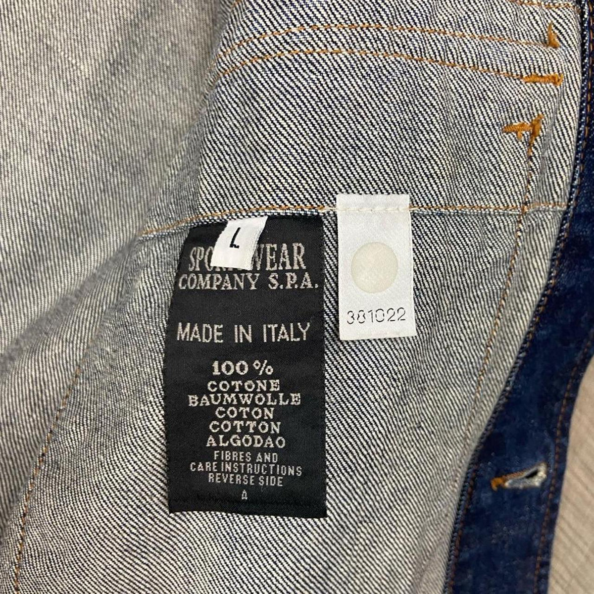 Stone Island Denim AW01Jacket - (L)