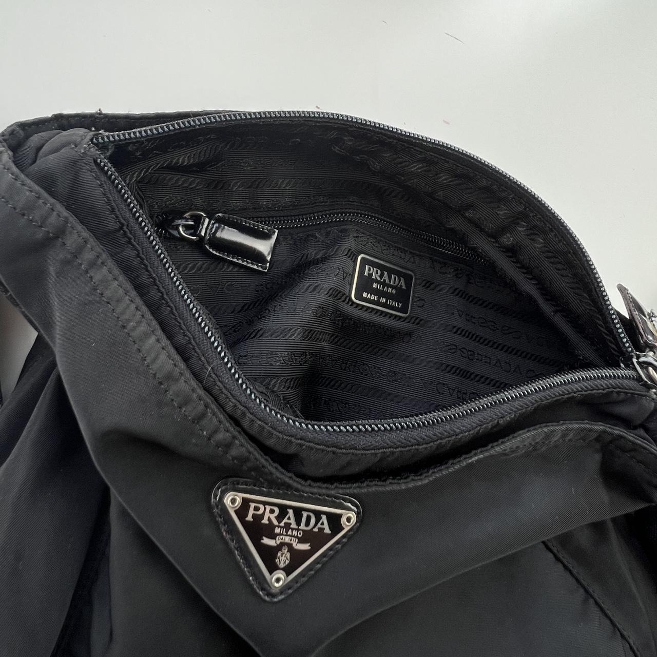 Prada Nylon Shoulder Bag.