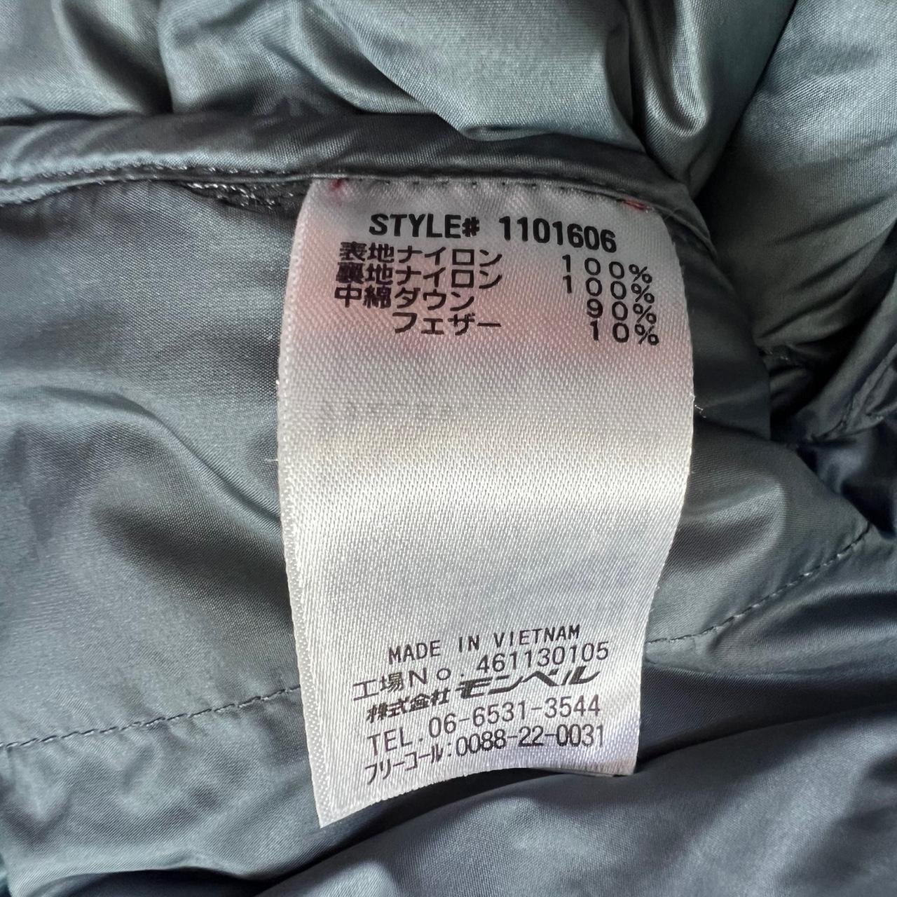 Montbell Down Jacket .