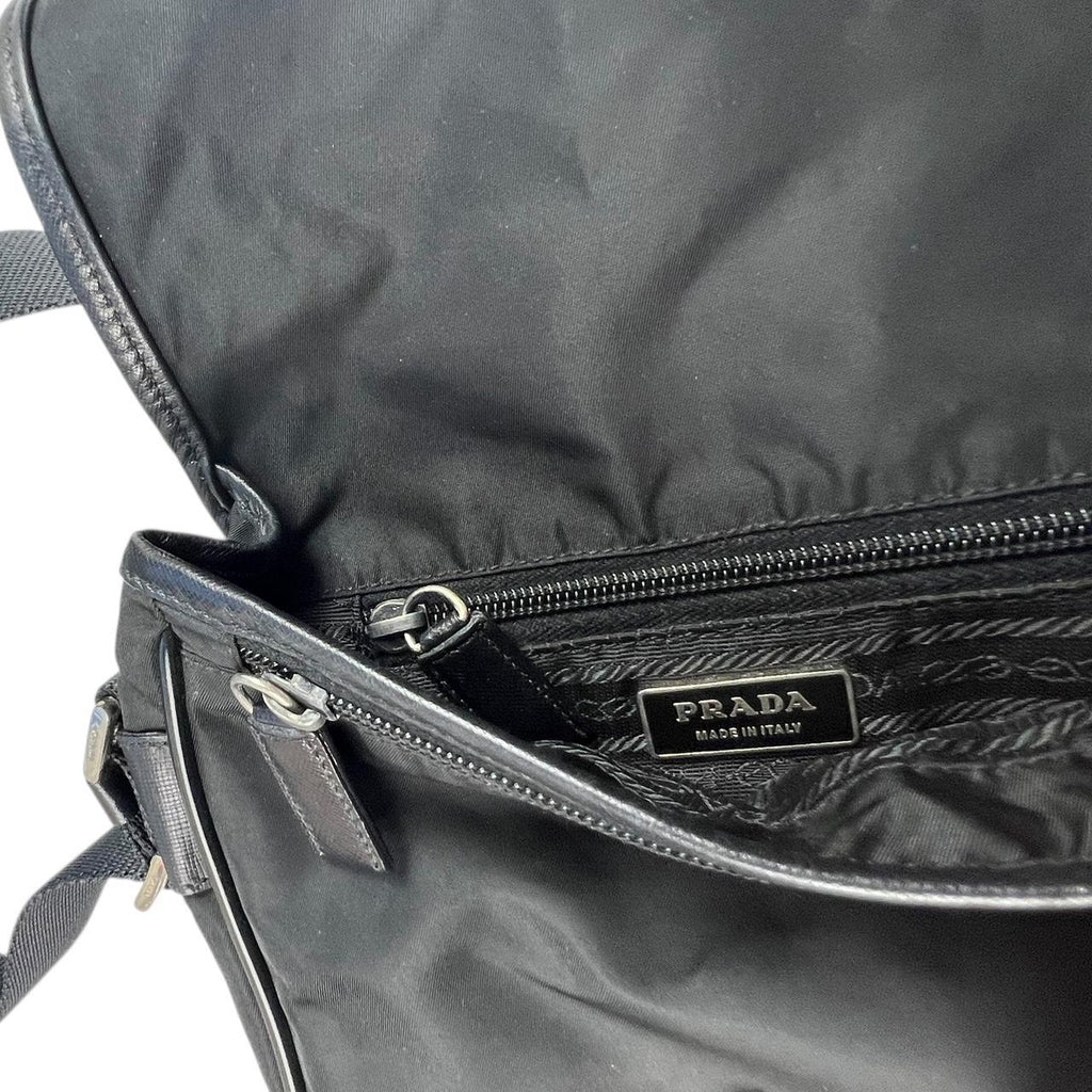 Prada Nylon Crossbody Bag.