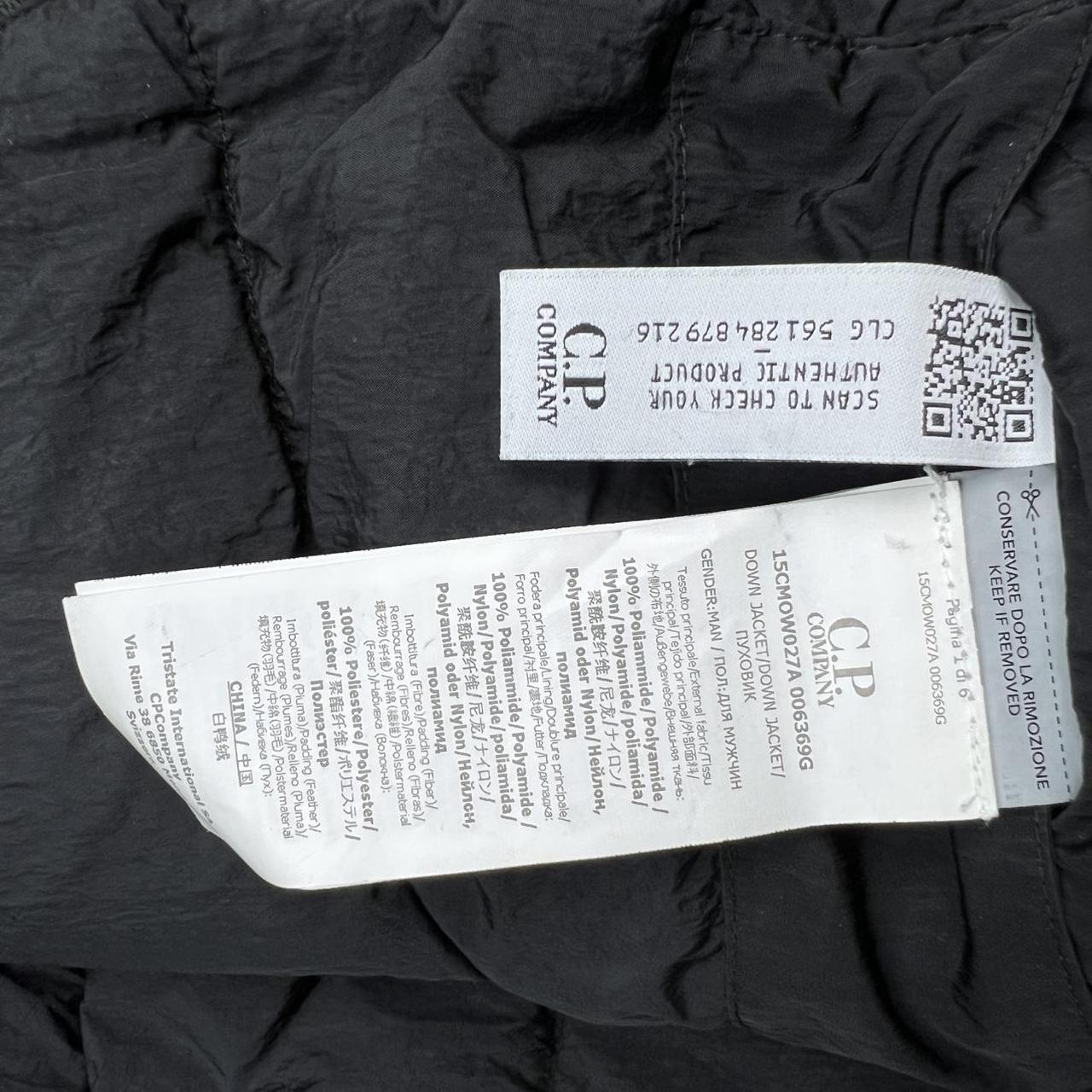 CP Company Eco Chrome Down Jacket.