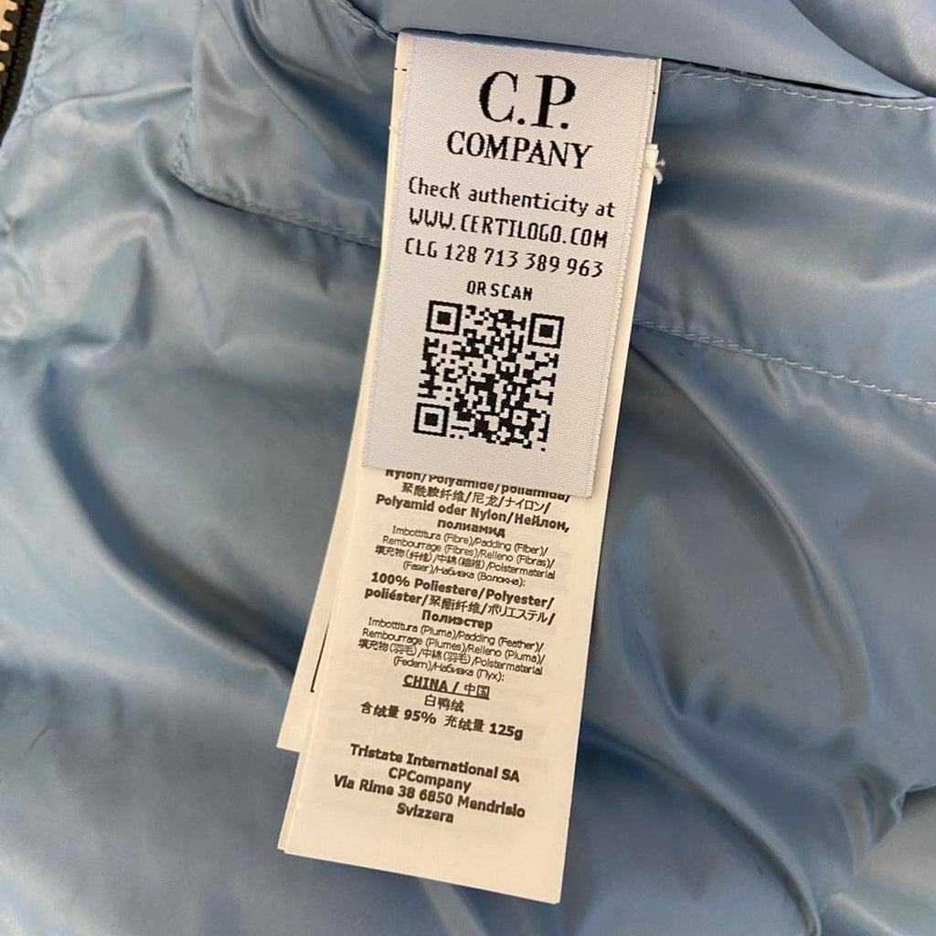 CP Company DD Shell Down Goggle Gilet - (S)