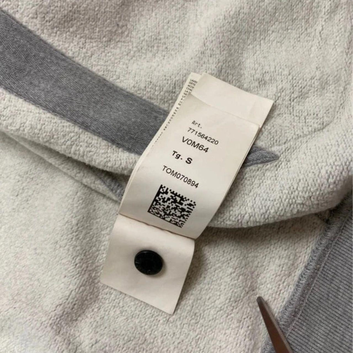 Stone Island Full Zip Hoodie. (S)