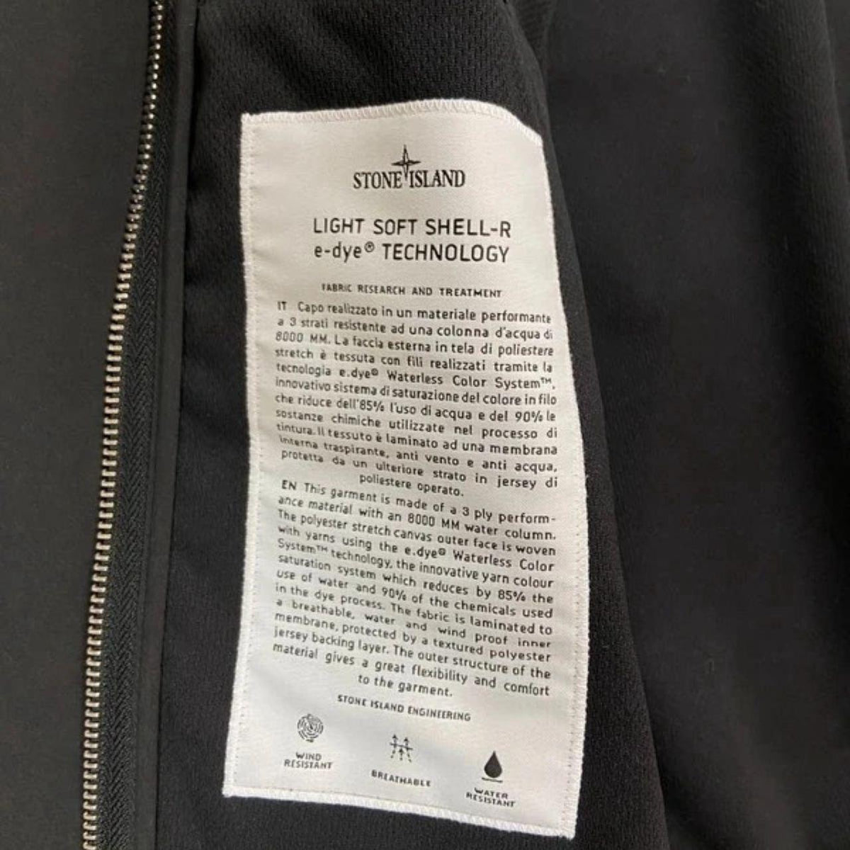 Stone Island Soft Shell Jacket - (S)