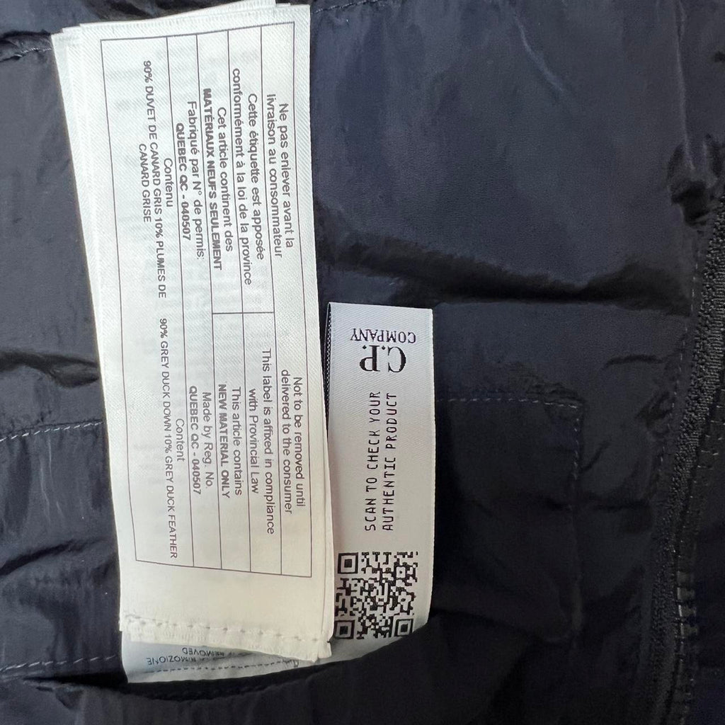 CP Company Eco Chrome Down Jacket.