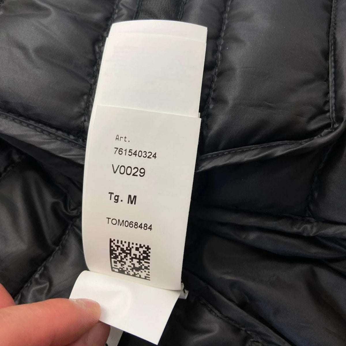 Stone Island Bio-Based Ripstop Nylon Down Puffer Jacket - Black (M)
