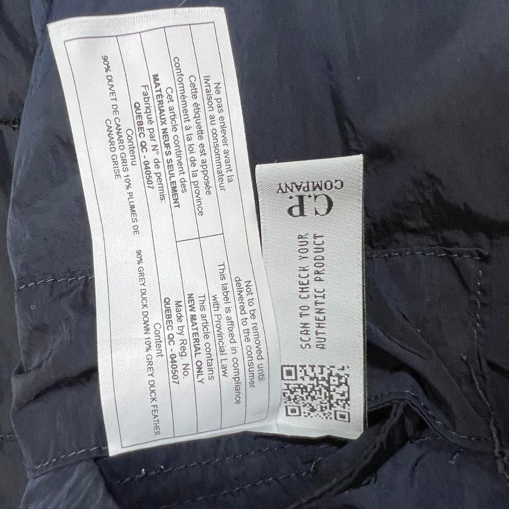CP Company Eco Chrome Down Jacket.