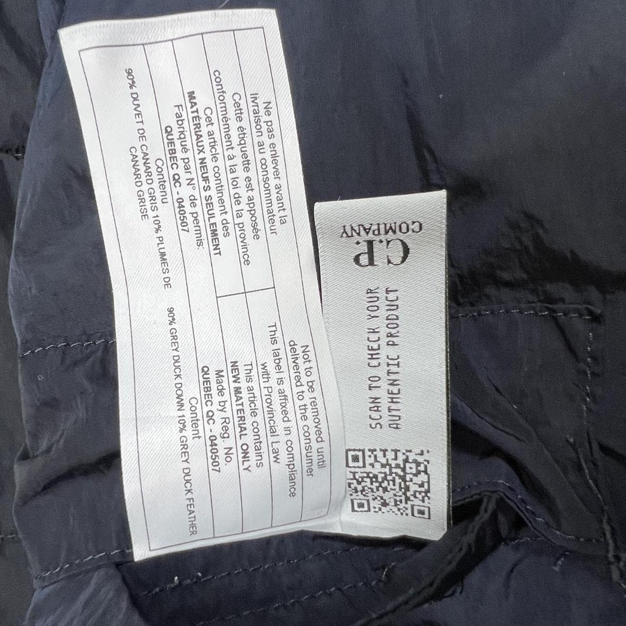 CP Company Eco Chrome Down Jacket.